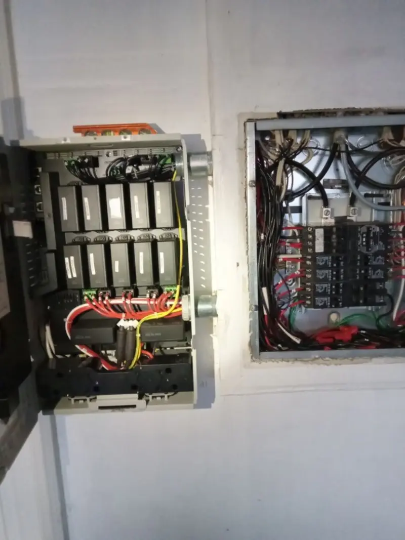 Electrical panel upgrade completed for Commercial Electrician Services in Chubbuck